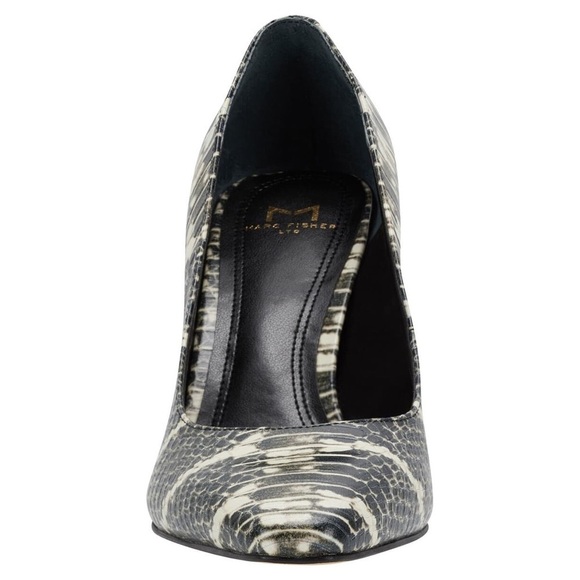 Marc Fisher Razili Snake Embossed Leather Pump 7.5 - Picture 14 of 16